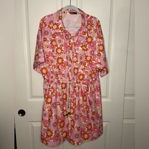 Groovy Floral Romper